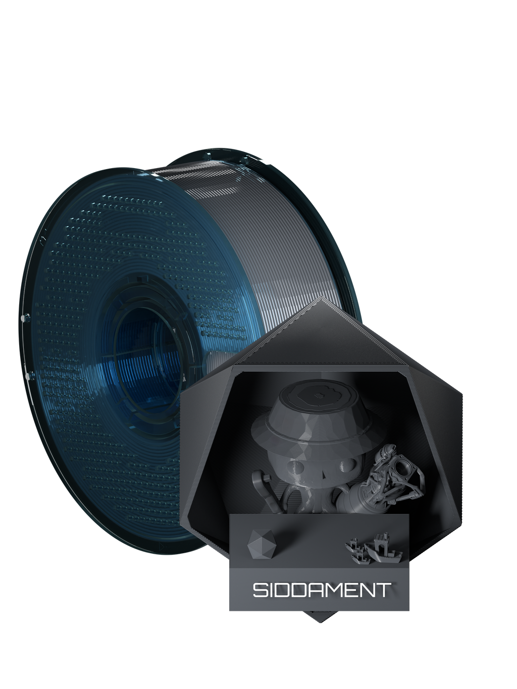 Siddament Burnt Grey PETG V2