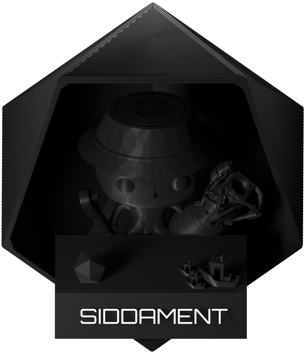 Siddament Matte Black PLA V2