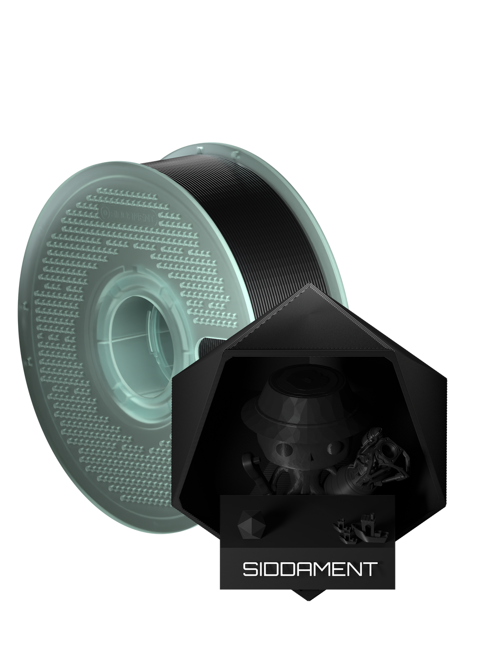 Siddament Matte Black PLA V2