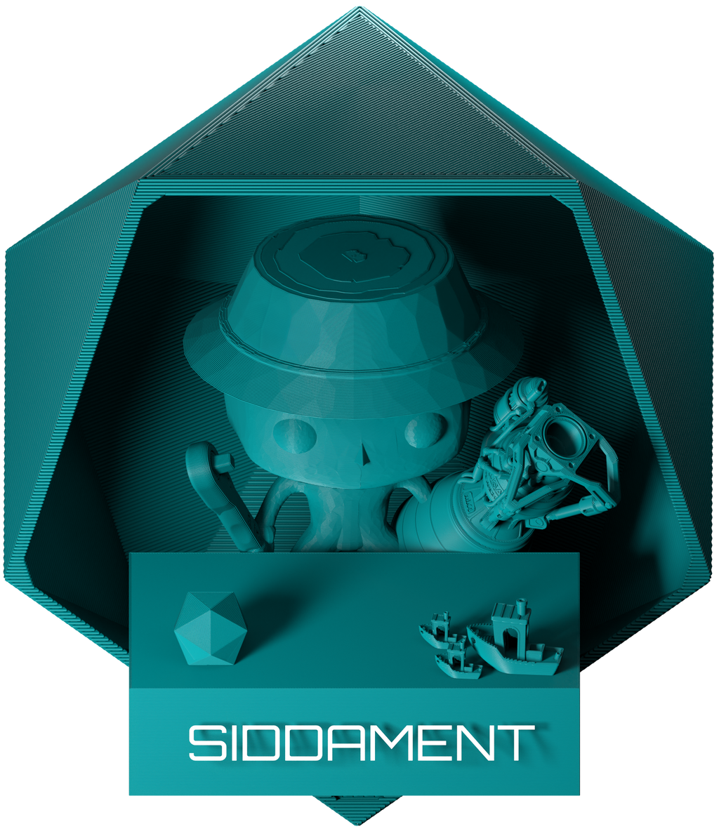 Siddament Matte Tool Blue PLA V2