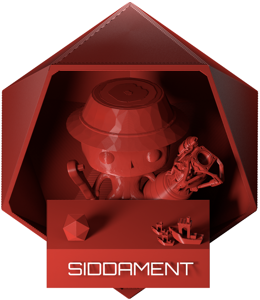 Siddament Dull Red PLA+