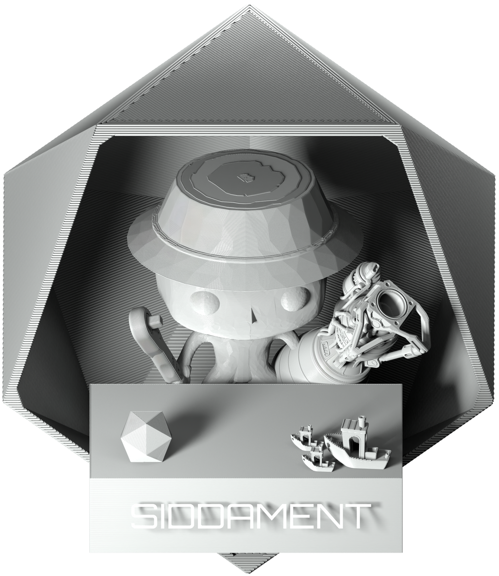 Siddament Light Grey PLA+