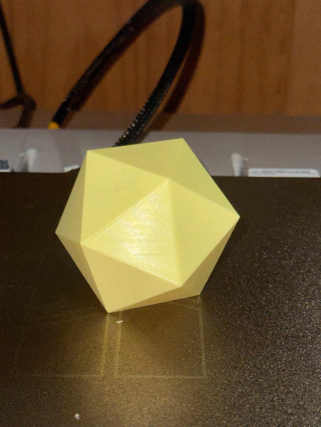 Siddament Light Yellow PETG filament spool, close-up of the wound filament