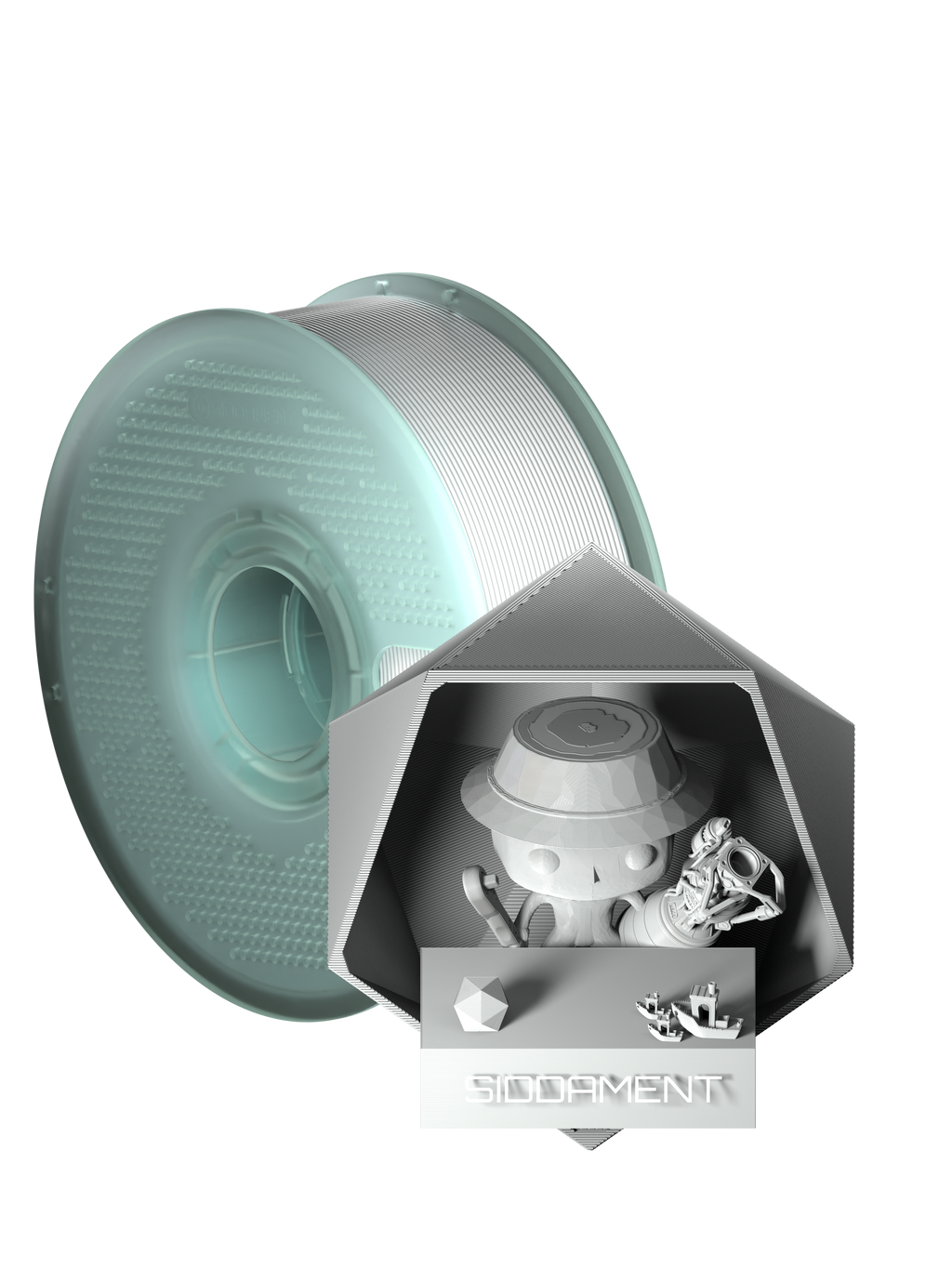 Siddament Light Grey PLA+