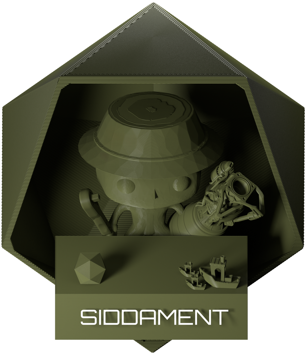Siddament Matte Olive Green PLA V2